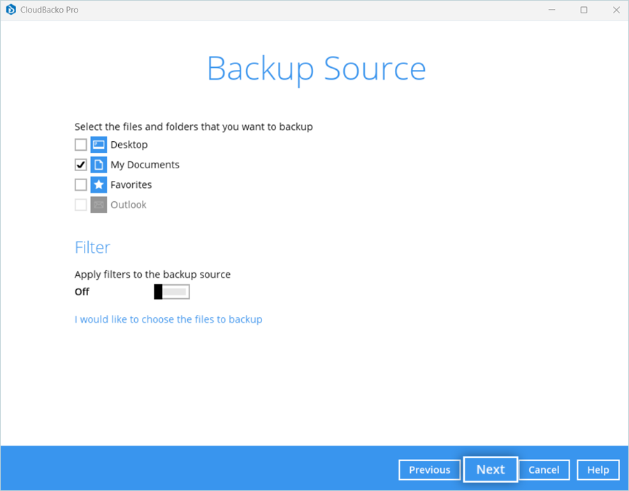 Select Files and Folders